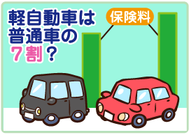 軽自動車と普通車の任意保険料比較